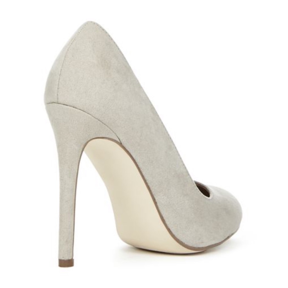 Just Fab Cleonia Faux Suede Stiletto Heels - Picture 11 of 13